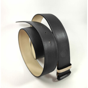 Ceinture reversible femme Blanc cassé / Ardoise